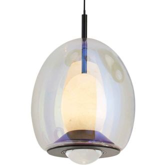 Подвесной светильник Stilfort Geolight 4031/00/01PL, LED 10 Вт, черный/прозрачный