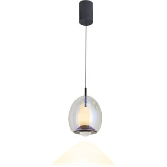 Подвесной светильник Stilfort Geolight 4031/00/01PL, LED 10 Вт, черный/прозрачный