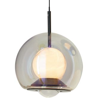 Подвесной светильник Stilfort Geolight 4031/00/01P, LED 10 Вт, черный/прозрачный