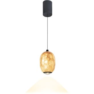 Подвесной светильник Stilfort Geolight 4034/02/01P, LED 7 Вт, черный/коричневый