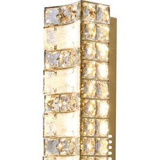 Бра Stilfort Magnelli 4037/03/01W, LED 25 Вт, золотой/прозрачный