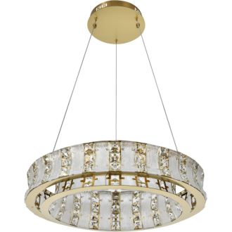 Подвесная люстра Stilfort Magnelli 4037/03/06P, LED 80 Вт, золотой/прозрачный