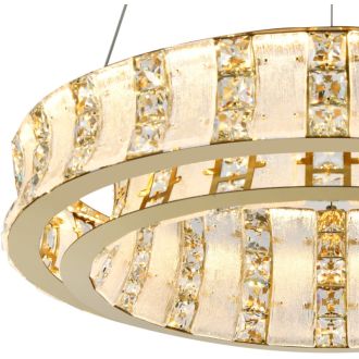 Подвесная люстра Stilfort Magnelli 4037/03/06P, LED 80 Вт, золотой/прозрачный