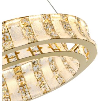 Подвесная люстра Stilfort Magnelli 4037/03/06P, LED 80 Вт, золотой/прозрачный