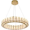 Подвесная люстра Stilfort Magnelli 4037/03/08P, LED 100 Вт, золотой/прозрачный Подвесная люстра Stilfort Magnelli 4037/03/08P, LED 100 Вт, золотой/прозрачный