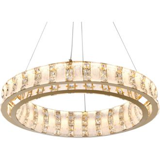 Подвесная люстра Stilfort Magnelli 4037/03/08P, LED 100 Вт, золотой/прозрачный