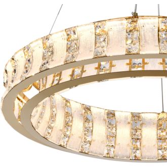 Подвесная люстра Stilfort Magnelli 4037/03/08P, LED 100 Вт, золотой/прозрачный