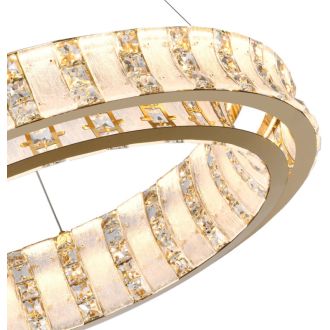 Подвесная люстра Stilfort Magnelli 4037/03/08P, LED 100 Вт, золотой/прозрачный