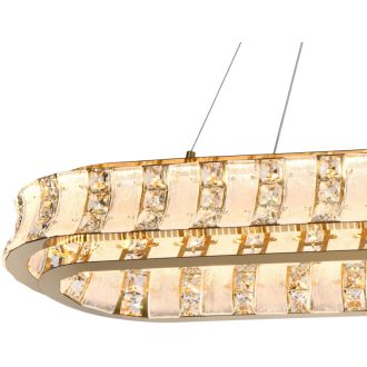 Подвесная люстра Stilfort Magnelli 4037/03/12PL, LED 120 Вт, золотой/прозрачный