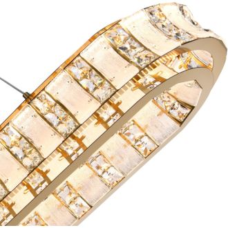 Подвесная люстра Stilfort Magnelli 4037/03/12PL, LED 120 Вт, золотой/прозрачный