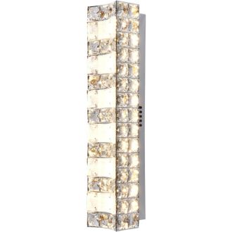 Бра Stilfort Magnelli 4037/09/01W, LED 25 Вт, хром/прозрачный