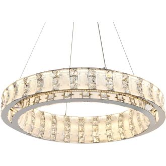 Подвесная люстра Stilfort Magnelli 4037/09/08P, LED 100 Вт, хром/прозрачный