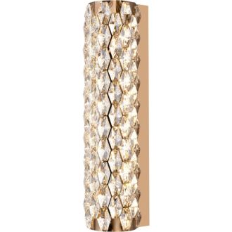 Бра Stilfort Rhombus 4040/03/01W, LED 20 Вт, золотой/прозрачный