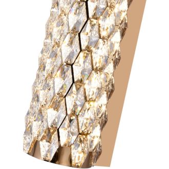 Бра Stilfort Rhombus 4040/03/01W, LED 20 Вт, золотой/прозрачный