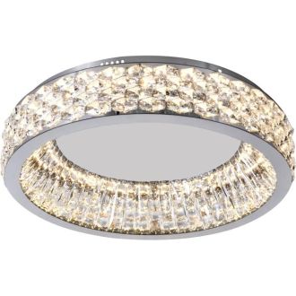 Накладной светильник Stilfort Rhombus 4040/09/06C, LED 70 Вт, серый/прозрачный