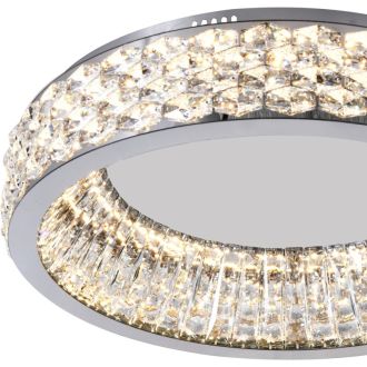 Накладной светильник Stilfort Rhombus 4040/09/06C, LED 70 Вт, серый/прозрачный