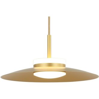 Подвесной светильник Stilfort Skiap 4044/03/02P, LED 21 Вт, золото матовое