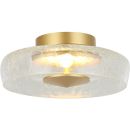 Накладной светильник Stilfort Taplett 4046/00/01C, LED 15 Вт, золото матовое/прозрачный