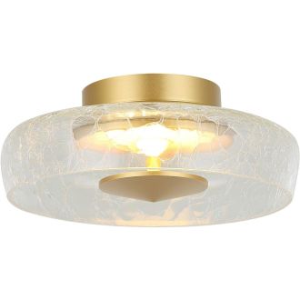 Накладной светильник Stilfort Taplett 4046/00/01C, LED 15 Вт, золото матовое/прозрачный