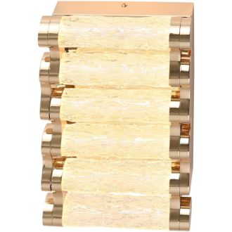 Бра Stilfort Gallery Ice 4049/03/01W, LED 30 Вт, золотой/прозрачный