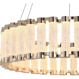 Подвесная люстра Stilfort Gallery Ice 4049/03/08P, LED 160 Вт, золотой/прозрачный