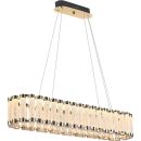 Подвесная люстра Stilfort Gallery Ice 4049/03/12PL, LED 160 Вт, золотой/прозрачный Подвесная люстра Stilfort Gallery Ice 4049/03/12PL, LED 160 Вт, золотой/прозрачный