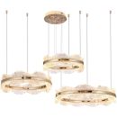 Каскадная люстра Stilfort Storm 4050/03/03PL, LED 210 Вт, золотой/прозрачный