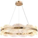 Подвесная люстра Stilfort Storm 4050/03/08P, LED 90 Вт, золотой/прозрачный Подвесная люстра Stilfort Storm 4050/03/08P, LED 90 Вт, золотой/прозрачный