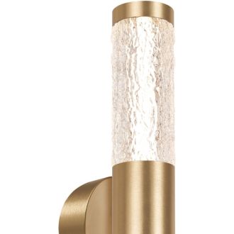 Бра Stilfort Columnia 4051/05/02W, LED 12 Вт, золото матовое/прозрачный