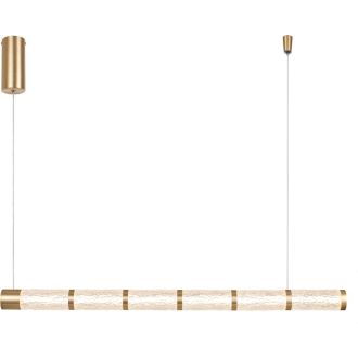 Линейный светильник Stilfort Columnia 4051/05/12PL, LED 37 Вт, золото матовое/прозрачный