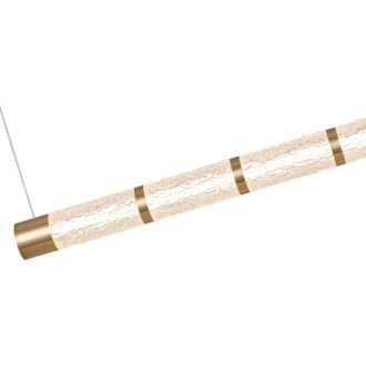 Линейный светильник Stilfort Columnia 4051/05/12PL, LED 37 Вт, золото матовое/прозрачный