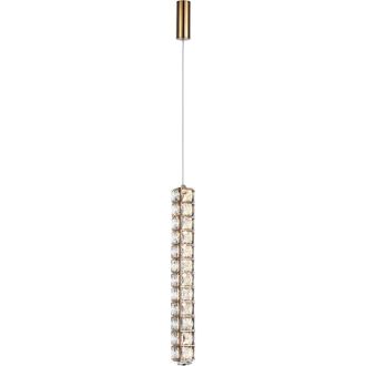 Подвесной светильник Stilfort UltraTon 4052/03/01P, LED 21 Вт, золотой/прозрачный