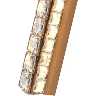 Бра Stilfort UltraTon 4052/03/01W, LED 21 Вт, золотой/прозрачный