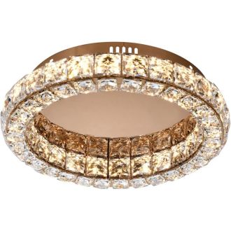 Накладной светильник Stilfort UltraTon 4052/03/04C, LED 45 Вт, золото матовое/прозрачный