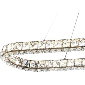 Подвесная люстра Stilfort UltraTon 4052/03/12PL, LED 80 Вт, золотой/прозрачный