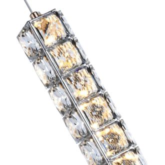 Подвесной светильник Stilfort UltraTon 4052/09/01P, LED 21 Вт, хром/прозрачный