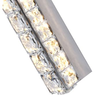 Бра Stilfort UltraTon 4052/09/01W, LED 21 Вт, хром/прозрачный