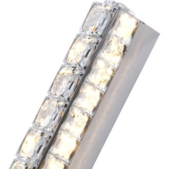 Бра Stilfort UltraTon 4052/09/01W, LED 21 Вт, хром/прозрачный