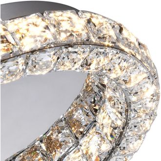 Накладной светильник Stilfort UltraTon 4052/09/04C, LED 45 Вт, серый/прозрачный