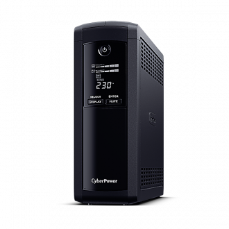 Источник бесперебойного питания/ UPS CyberPower VP1600ELCD Line-Interactive 1600VA/960W USB/RS-232/RJ11/45  (4 + 1 EURO)