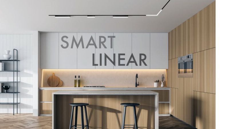 Видео: DK8070-BK Акцентный светильник SMART LINEAR 16W DIM 3000K-6000K черный